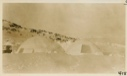 Image of Snow house showing ice window